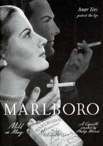 FirstVersions Marlboro advertising 1938 | Ragaa Hassan